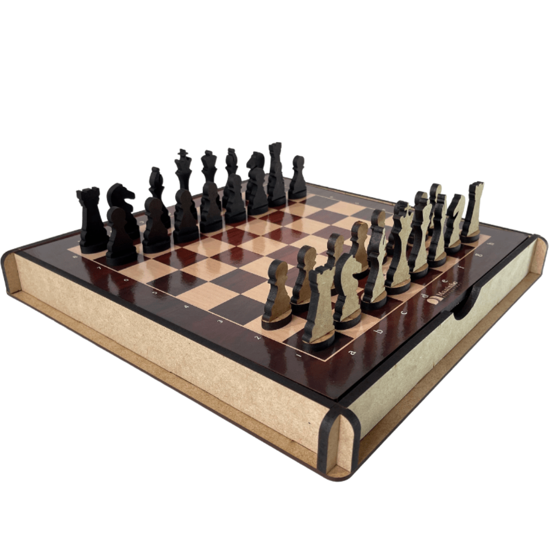 Jogo de Xadrez, Processamento Elaborado de Xadrez, Leve, Fácil de  Transportar, Figuras King de 1,89 Polegadas Com Bolsa de Armazenamento para  Matar o